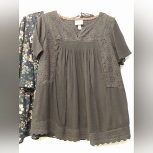 2 Knox Rose blouses.